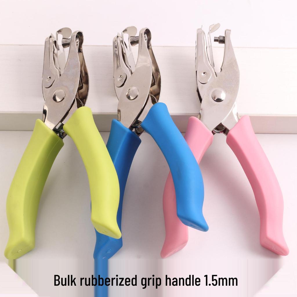 Handheld Metal Punch Pliers for Round Hole Paper Perforation and Perler Beads Binding.
