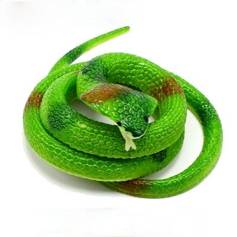 Soft Rubber Simulation Snake Toy Cobra Prank Scare Whole Person Toys