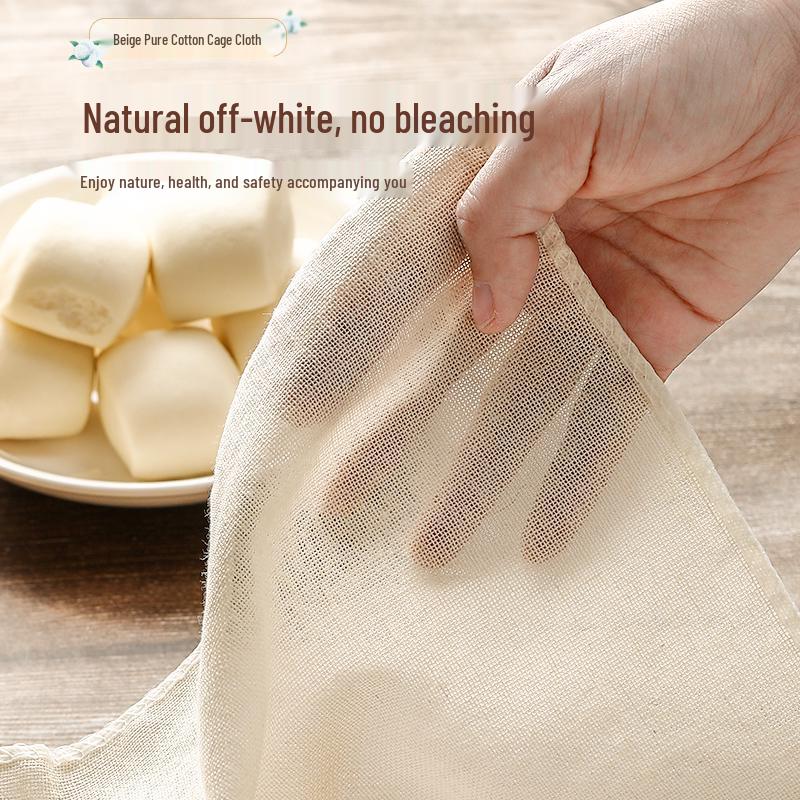 Non-Stick Food-Grade Cotton Steamer Cloth for Buns