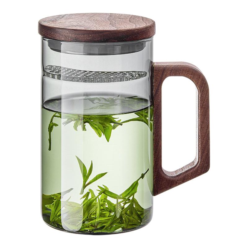 Yaji Heat-Resistant Borosilicate Glass Tea & Water Cup Collection