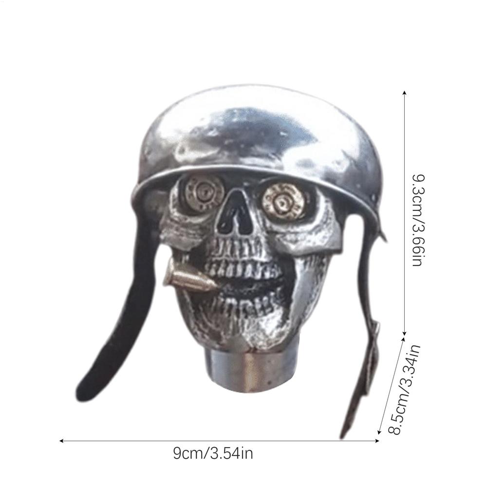 Skull Gear Shift Knob Shift Stick Protector Skeleton Gear Shifter Funny Cover Protector Decorations for Car Automobile Truck