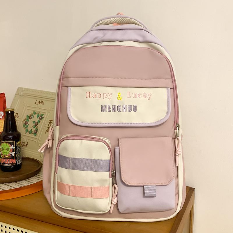 Girls  Junior High School Students  Elementary School Students  Two Piece Backpacks  High School Students  Backpacks