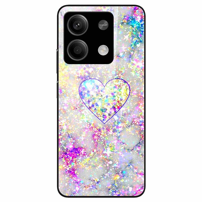 For Redmi Note 13 Pro 5G Case Tempered Glass Hard PC Phone Back Cover for Xiaomi Redmi Note13 5G Note 13Pro 5G Funda Shell Coque