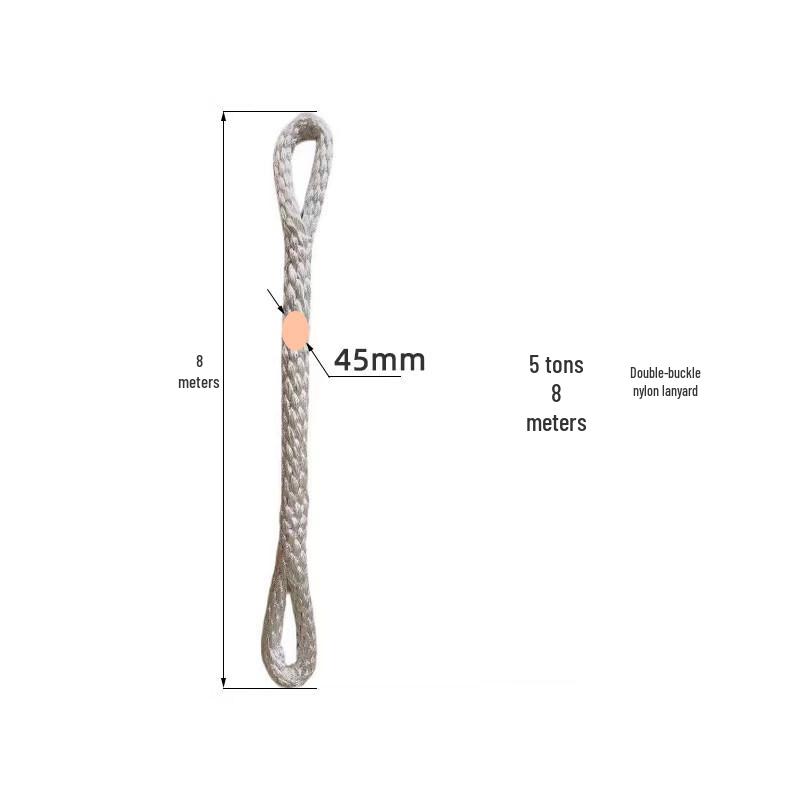 

Jundingying 5-Ton Double-Loop Nylon Lifting Sling