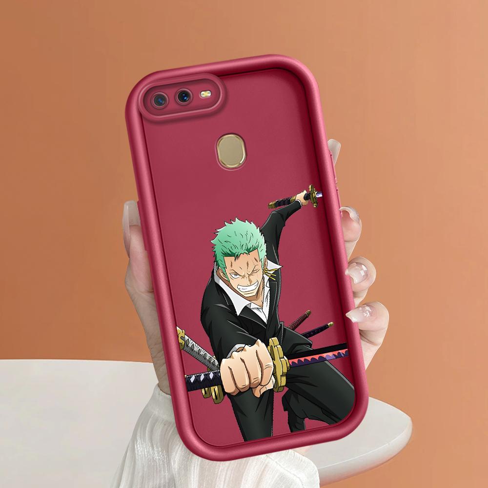 Soft Silicone Square Ladders Cartoon Pattern Full Cover Camera Protection Shockproof Case for OPPO Reno Realme OnePlus