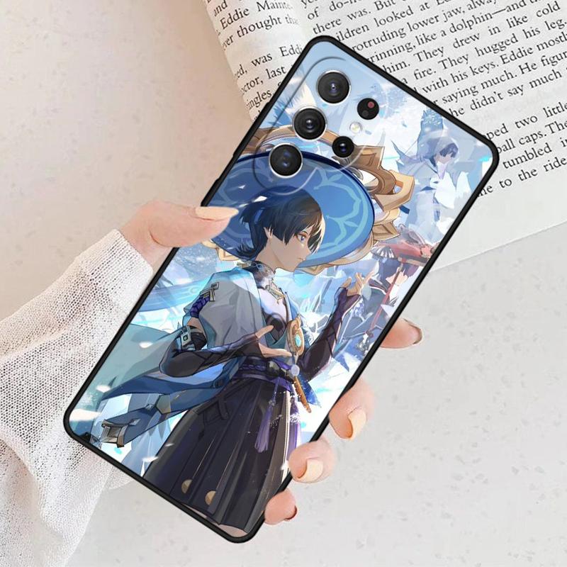 Genshin Impact Wanderer Phone Case For Samsung Galaxy S25 S23 S30 S8 S21 S20 FE S24 S22 Note 10 20 Plus lite Ultra