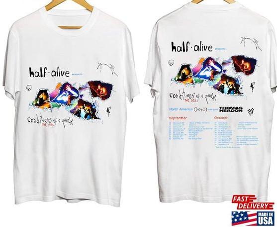 Half Alive Conditions Of A Punk Tour 2023 Shirt Band Fan Concert Unisex T-Shirt