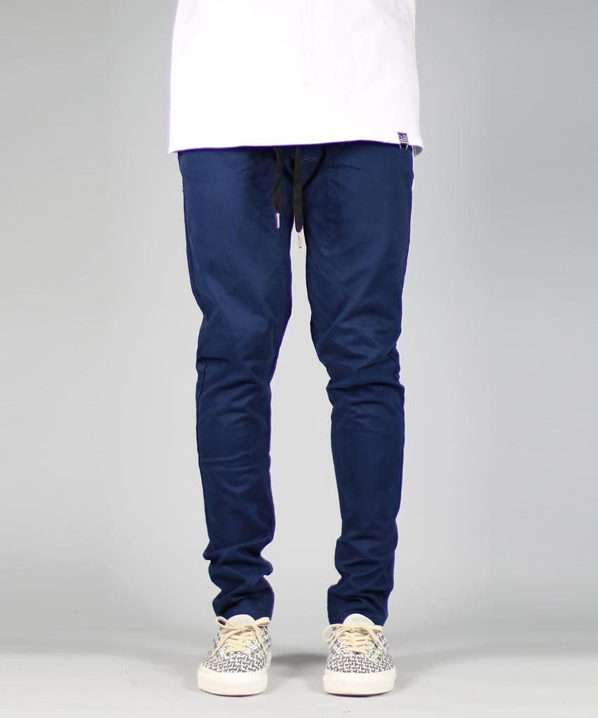 Haipeodenim Dark Navy Drop Crotch Pants