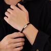 Minority Bracelet Minimalist Black Woven Leather Rope Bracelets Non Tarnish Stainless Steel Mexico Jewelry ALN25122945