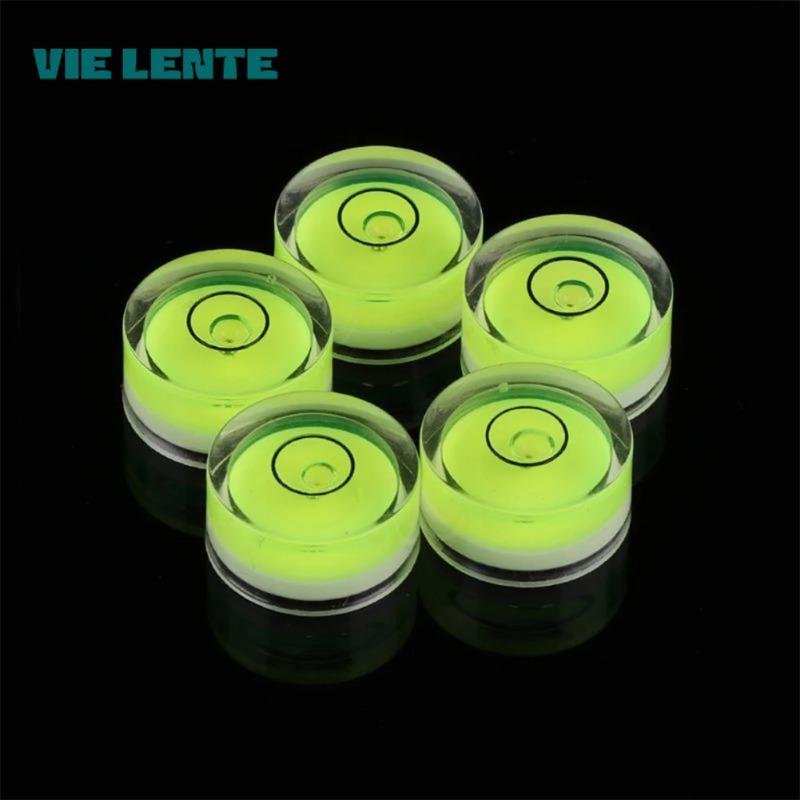 5pcs Mini Round Accuracy Bubble Level Bullseye Instrument Horizontal Precision Bubble Level Measuring Tool Hand Tool Parts