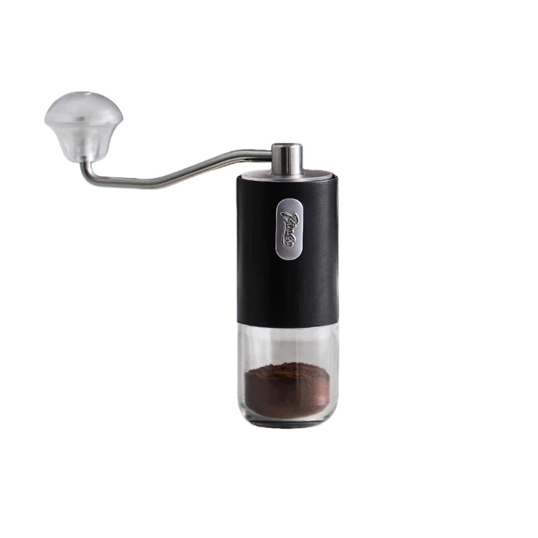 

Bincoo Hand-Crank Coffee Grinder, Home Small Manual Coffee Mill, Pour-Over Manual Grinding Machine, Black чорний