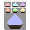 500ml Aromatherapy Diffuser with Remote  Ultrasonic Humidifier, 6 Oils & Color LED Lights