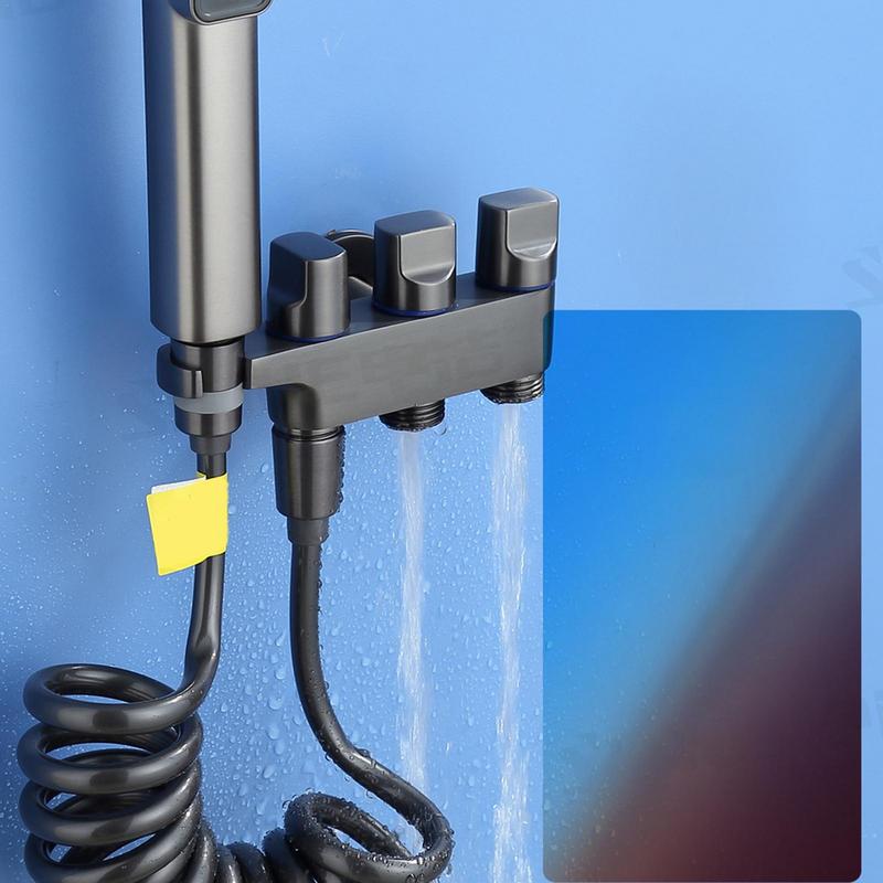 Bidet Sprayer Für Toilette Badezimmer Bidet Sprayer Set Handheld Edelstahl Einstellbarer Wasserdruck Einfach Installieren Mehrere