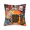 Minutos Chilean Cartoon Square Pillowcases Sofa Christmas Xmas Cushion Cover Cool Home Decoration Throw Pillow Case