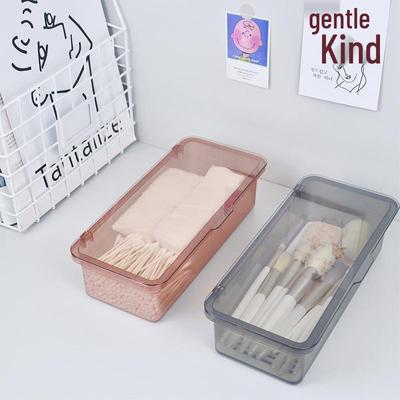 Large Capacity Dustproof Makeup Brush and Beauty Egg Storage Box