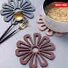 3/1 Stuks Bloemvormige Pot Onderzetter Verdikt Hittebestendig Isolatie Onderzetters Antislip Bureau Mat Keuken Isolatie Pad Voor Borden