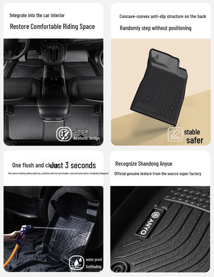 Toyota Camry TPE Custom Car Floor Mats