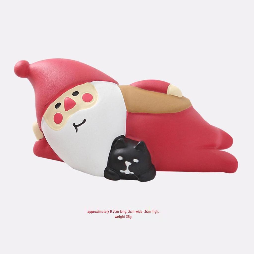 Creative Japanese INS ZAKKA Resin Crafts: Cute Christmas Ornaments & Gifts