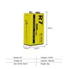 R7 9V 300mAh Rechargeable Batteries for Wireless Microphones, Guitars with EQ, Smoke Alarms, and Multimeters