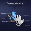 Men's Road Cycling Half-Finger Gloves: Durable, Shock-Absorbing, Breathable, Non-Slip