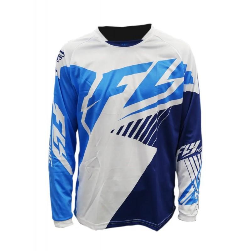 Mens Quick-Dry Cycling Jersey Long Sleeve Mountain Bike Riding Top Breathable Performance Sportswear