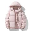Women's Fluffy Loose Plus Size Warm Jacket Hooded Winter Thickened Hair Collar Hooded Coat