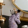 Horse Aromatherapy Candle Cup Silicone Mold DIY Handmade Concrete Gypsum Storage Box Plant Flowerpot Mold