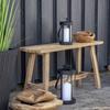 Bondi lampe lanterne lot de 2 noir.