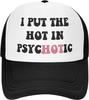 You Find It Offensive? I Find It Funny Trucker Hats for Women Black Men Retro Trucker Black Hats for Men