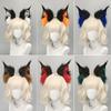 Handmade Plush Animal Ear Headband Cosplay Anime Convention Costume Accessory Fox Wolf Lynx Ears In Soft Faux Fur
