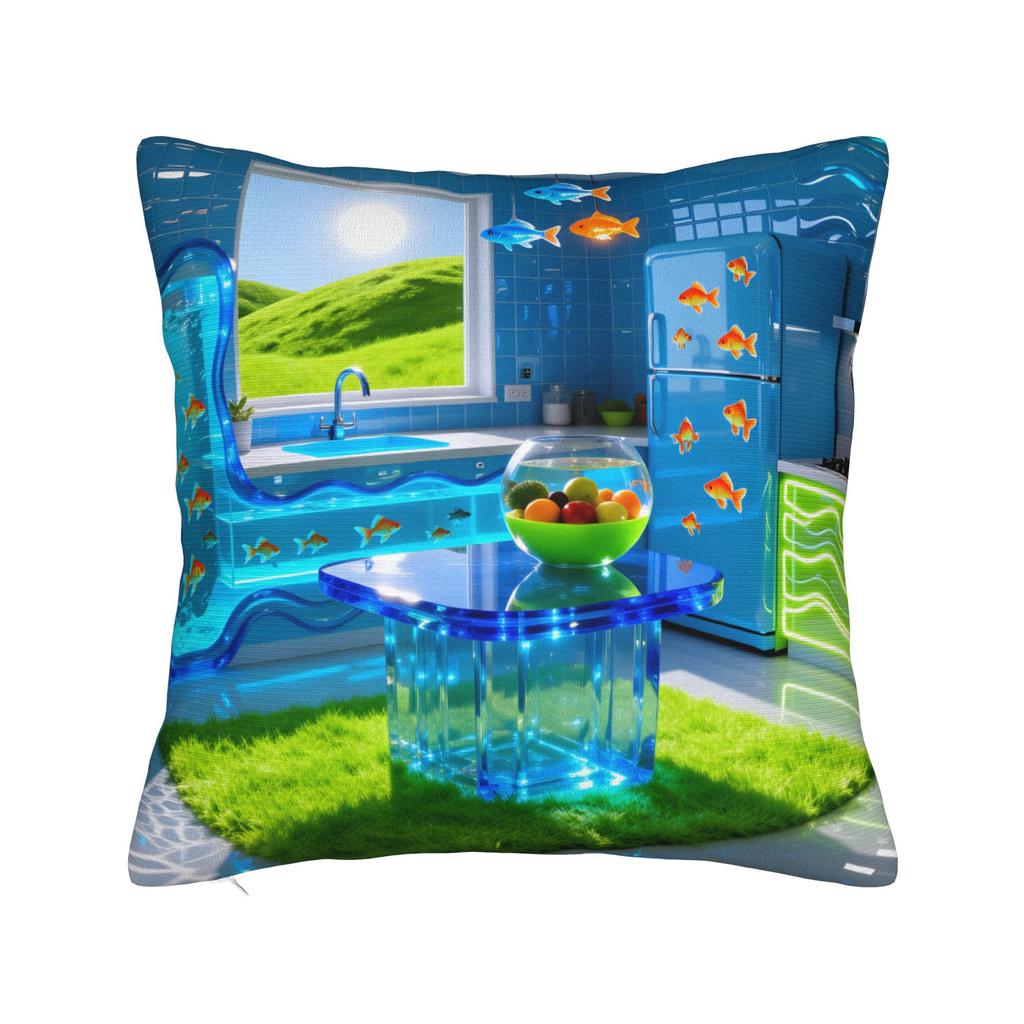 Frutiger Aero Ästhetik Kissenbezug Vintage Kissenbezug für Couch Sofa Schlafzimmer Weiche Kissenbezüge Geschenkidee