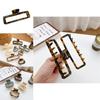 Vintage Inspired Stylish Acetate Hair Claw Clip For Women In Various Colors