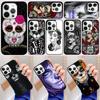 Cute Dead Skull Owl Phone Case Back Cover for iPhone 17 Air 16 15 14 13 11 12 Pro Max Plus Fundas Coque