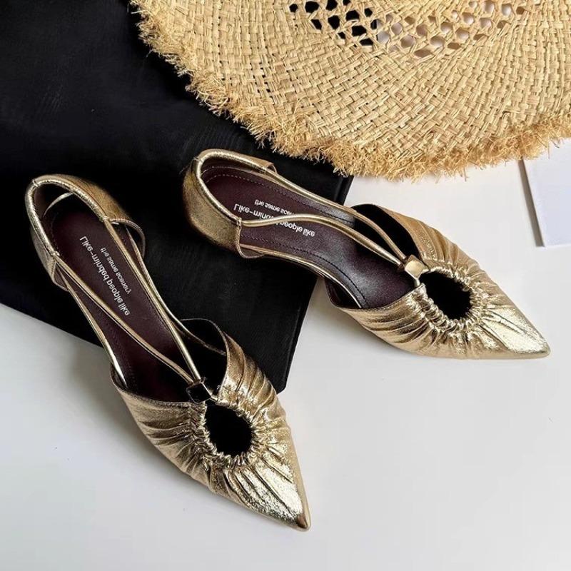 Fashion Women Slip-on Flats Sandals Summer Soft Comfortable Casual Shoes Women Luxury Outdoor Elegant Anti-slip Sandals Zapatos De Mujer