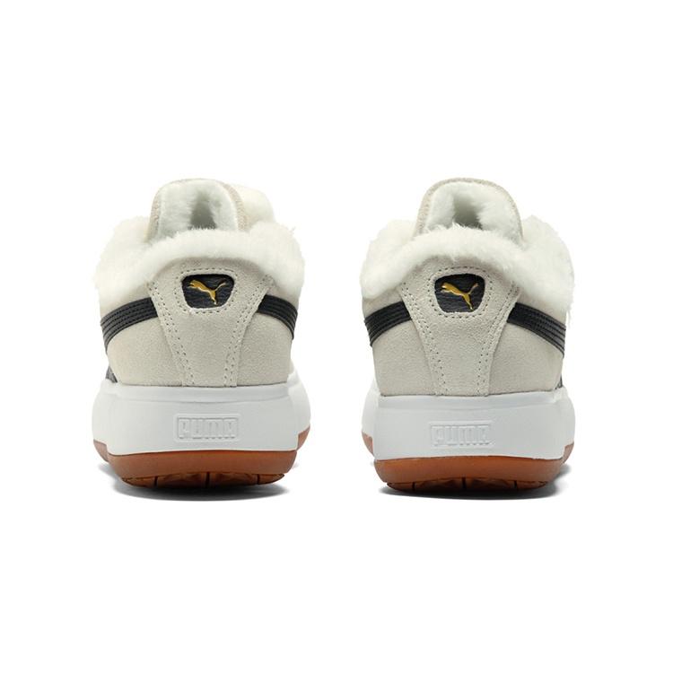 (WMNS) PUMA Suede Mayu 'Fur - Whisper White Black' Women's 385265-01