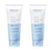 Super Aqua Ultra Hyalron Cleansing Foam 200ml X2 – Deep Hydrating Facial Cleanser Set with 10 Hyaluronic Acids