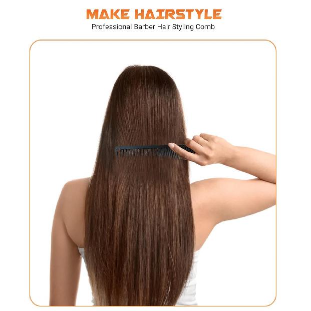 4-Piece Professional Hair Comb Set for Women and Men – Premium Quality, Versatile, and Painless for All Hair Types. Stay Beautiful.