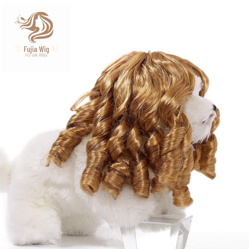 Pet Wigs: Universal Costumes for Cats & Dogs - Christmas & Halloween Hair Accessories
