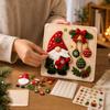Wooden Christmas Tabletop Ornament for Desk Home Decor
