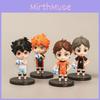 Entzückendes 4er-Set Haikyuu Actionfiguren Hinata Shoyo Volleyball-Kind Sammlerstücke