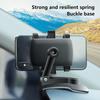 Car Mobile Phone Holder Multi-Function Rotating Instrument Panel Rearview Mirror Navigation Holder Gps Widely Compatible