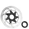 RIRO Ultra-light Center Lock Disc Brake Rotor for Mountain and Road Bikes, 140/160MM, Heat Dissipation.