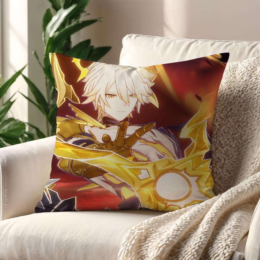 

Archer Honkai Star Rail cushion cover For Pillow Sofa Printing Decoration Room Home Office Coffee Shop Car Nordic Simplicity 12x12Inch