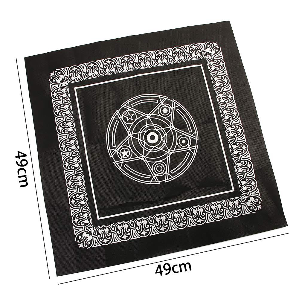 49x49cm Astrological Tarot Tablecloth Tarot Card Cloth Altar Tarot Cloth Tarot Card Mat