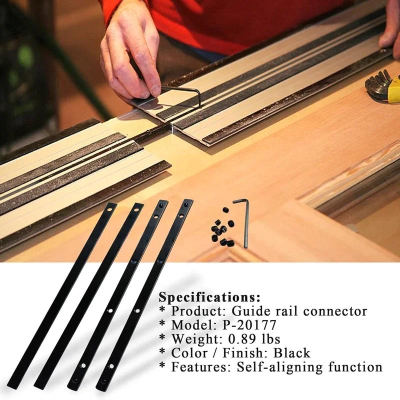 For Makita Track Saw Guide Connector Kit For Festool For DeWalt For Bosch Rail Connector Accessories Track Saw Guides