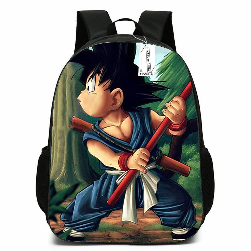 Anime Peripheral Dragon Ball Backpack Dragonball Student School Bag Wukong Polyester Backpack Backpack