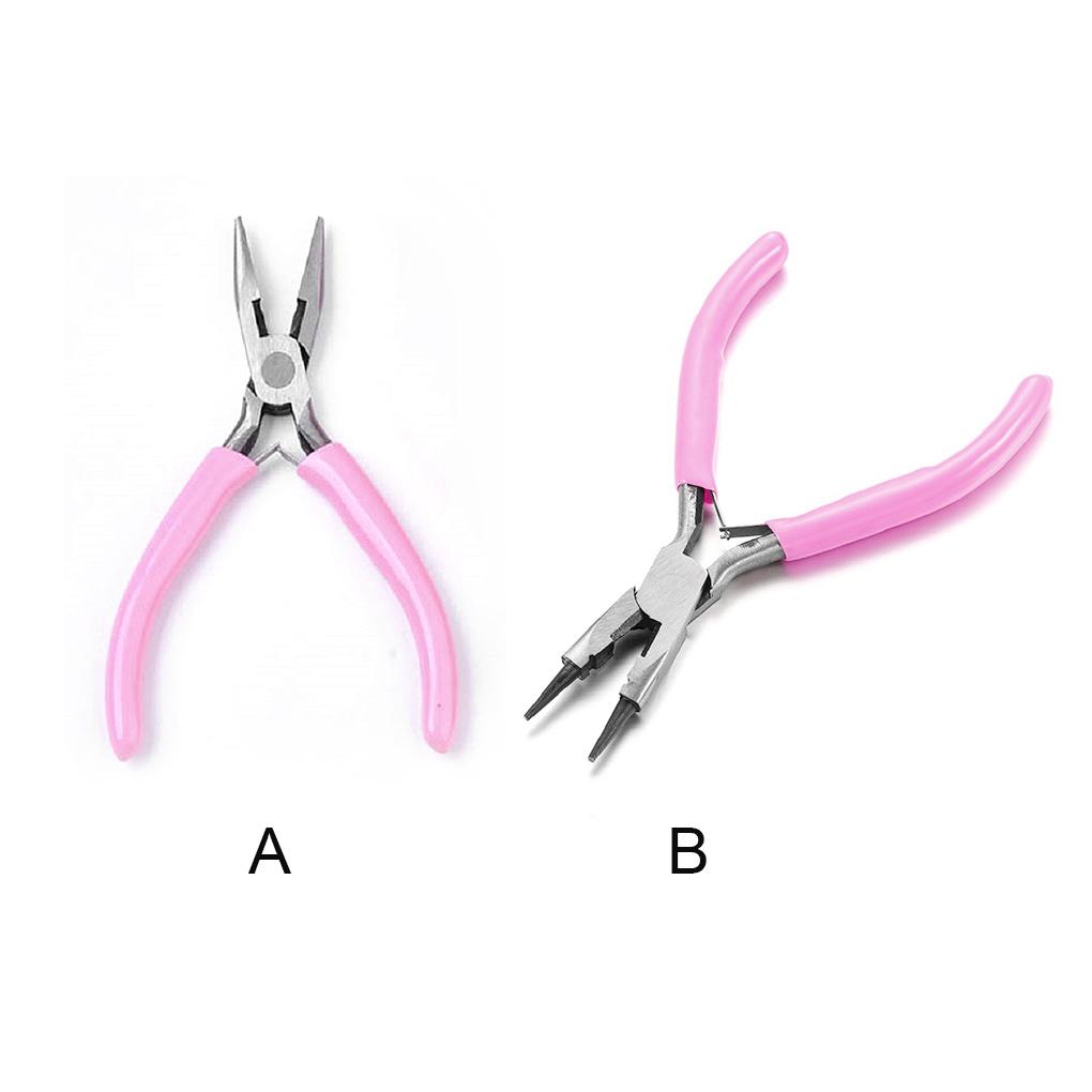 Hand Plier DIY Beading Jewelry Making Handmade Equipment Steel Beadwork Wire Wrapping Breaking Twisting Crafting Home