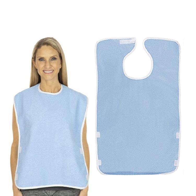 Waterproofed Feeding Apron Elderly Food Bag Durability Eating Adult Feeding Apron for Home And Hospital Use