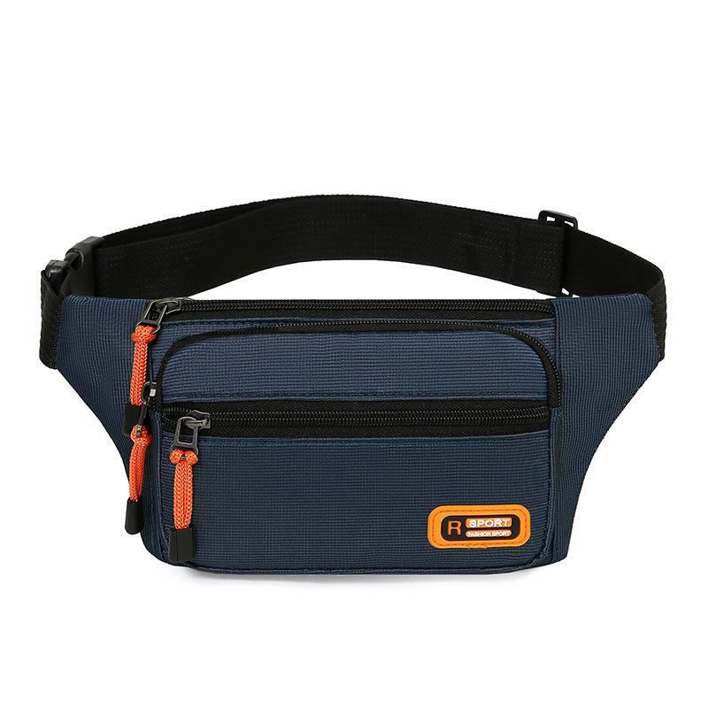 

Unisex Multifunctional Waterproof Waist Bag: Large Capacity for Outdoor, Business, Money, and Phone.