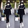 Casual Suit for Women, Summer, Korean Version, Loose, Slimming, Belly-covering, Stylish, Fashionable Sportswear Two-piece Set
